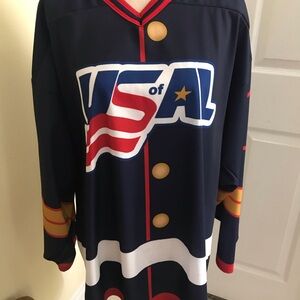 United States of Al Hockey Jersey, Carhartt Backpack & Season Two Souvenir Coin